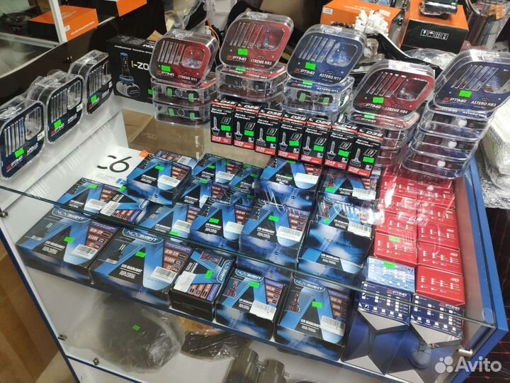 Автомобильные лампы LED, Галоген, Ксенон