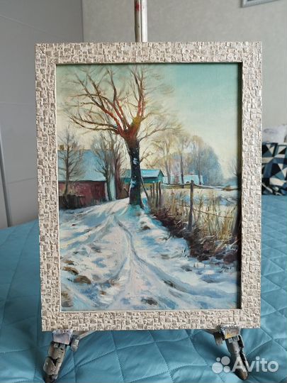 Картина маслом- 