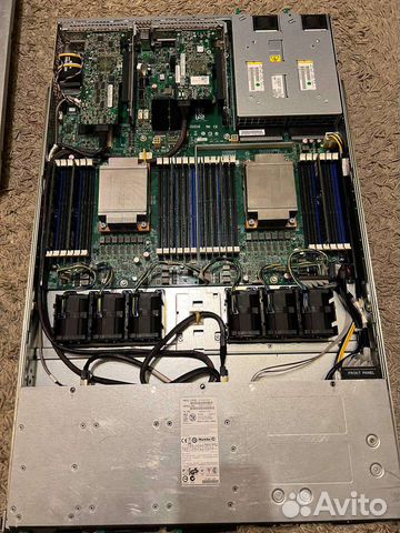 Сервер Intel r1208gz4gc 2x Xeon E5-2690v2 3GHz