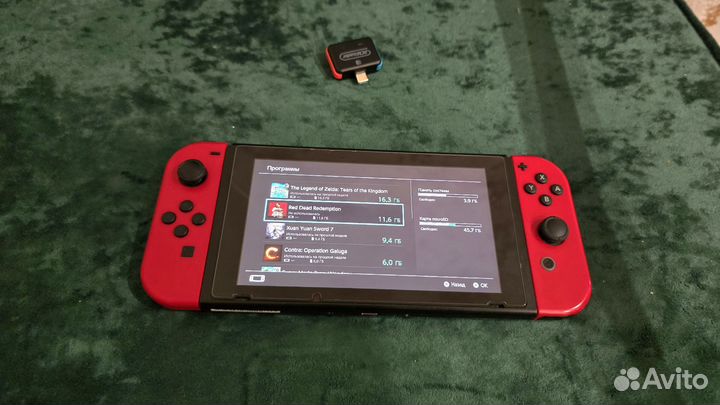 Nintendo switch прошитая