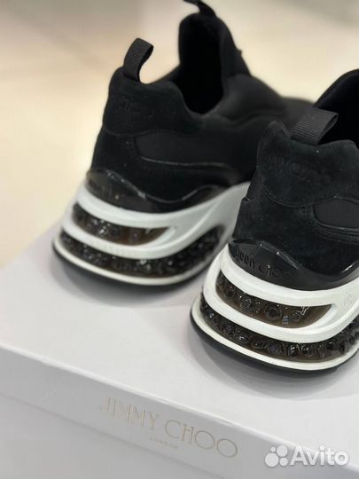 Тканевые кроссовки Jimmy choo