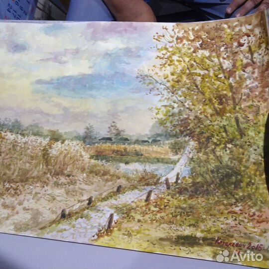 Акварель Круцкевич В Д живопись картина рейтинг