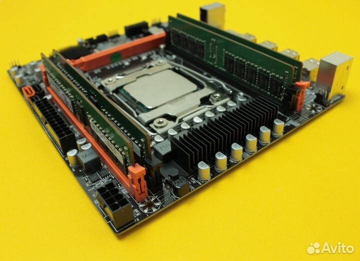 Материнская плата X99 Xeon E5 2670v3 32 GB