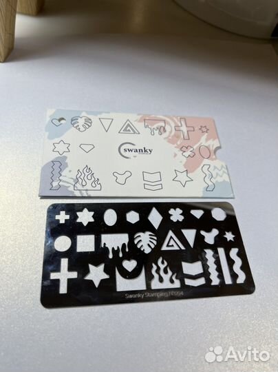 Пластина для стемпинга Swanky
