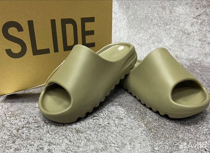 Adidas yeezy шлепки slide сандали