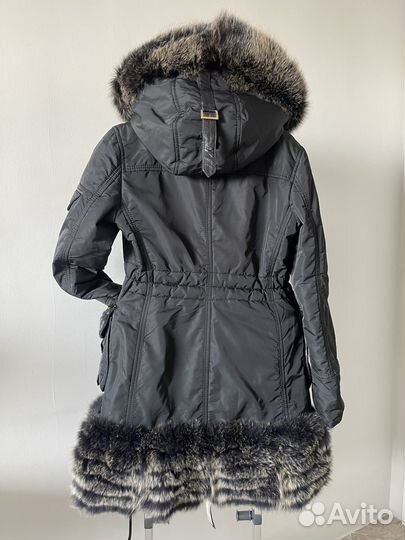 Парка зимняя с натаральным мехом