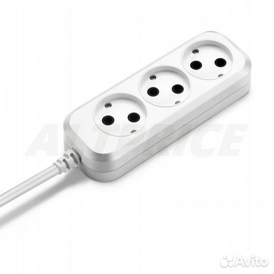Удлинитель buro BU-PSL3.5/W 3 розетки, 5 м, белый