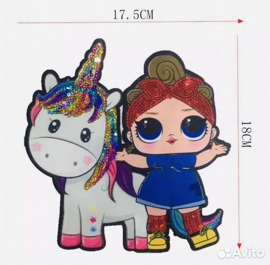 Термоаппликация Lol на одежду