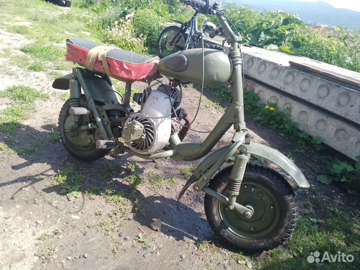 Самодельный мотороллер