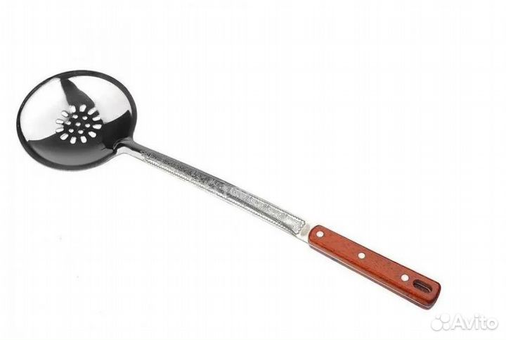 Шумовка плоская 64 см / Ложка