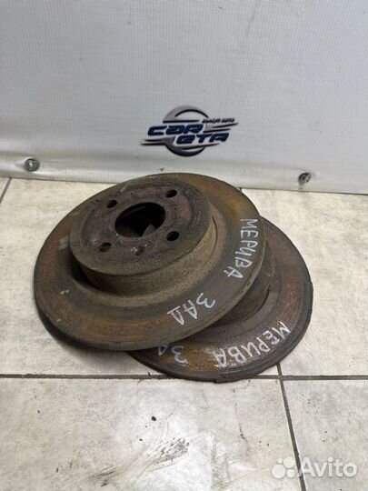 Диск тормозной задний Opel Meriva А Z16XEP 2008