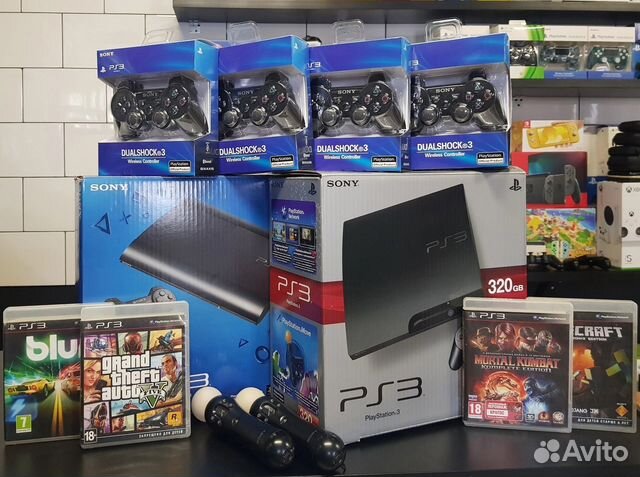Sony PS3 Slim SS - игровой магазин на Арбате