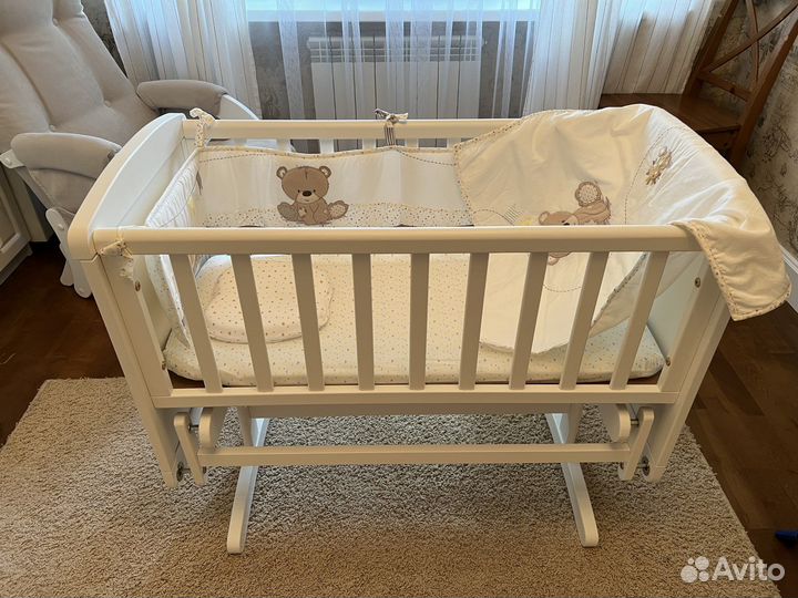 Кроватка-колыбель Mothercare Deluxe