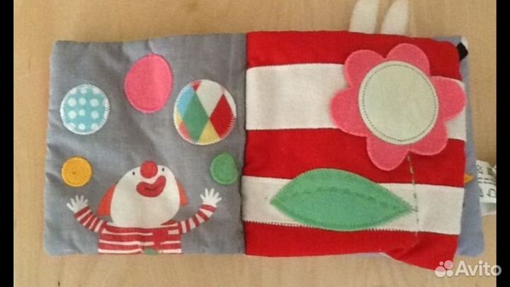 Мягкая книжка-раскладушка IKEA Лека