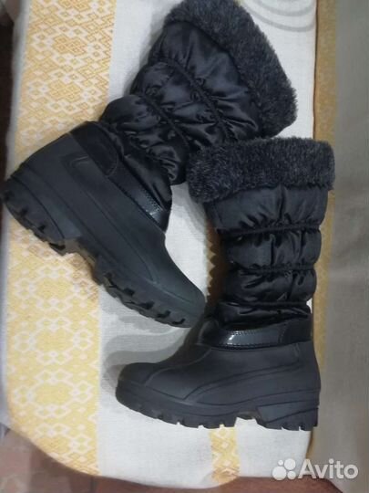 Утепленные Резиновые сапожки 37р