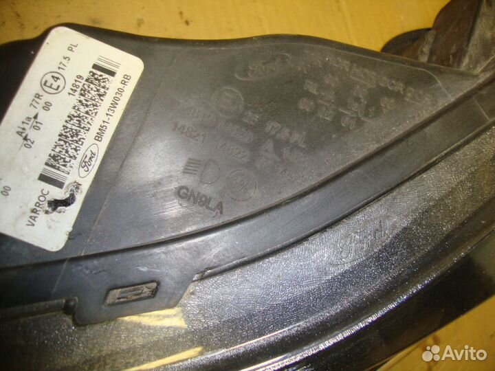 Фара левая Ford Focus 3 2011-2019