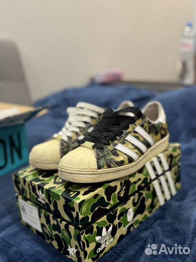 Кеды bape x adidas