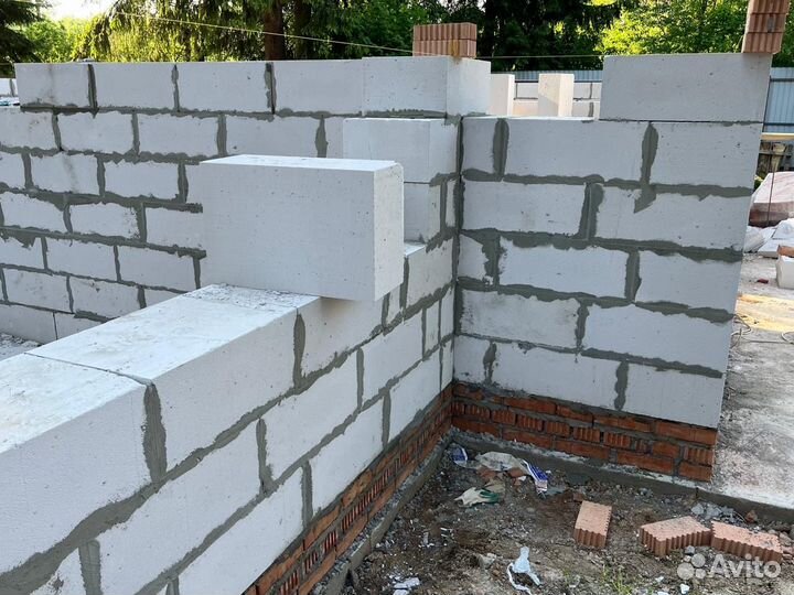 Газобетонный блок 600х250х100