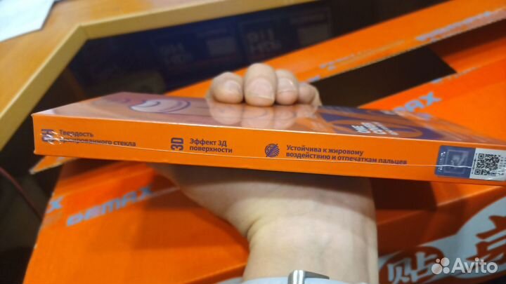 Защитное стекло Remax ES-01 с аппликатором