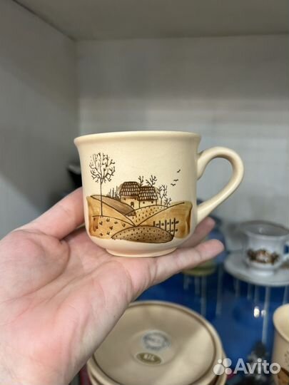 Чашки, блюдца, кофейные пары Югославия