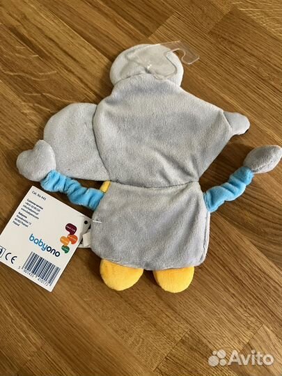 Мягкая игрушка мышка шуршалка погремушка