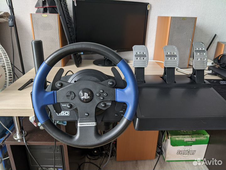 Игровой руль Thrustmaster t150 pro + ручник