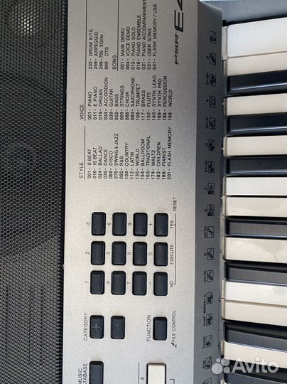 Синтезатор yamaha psr e443