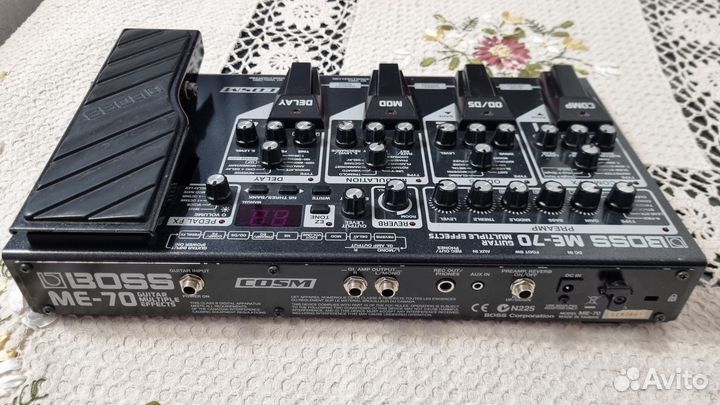 Гитарный процессор boss ME 70