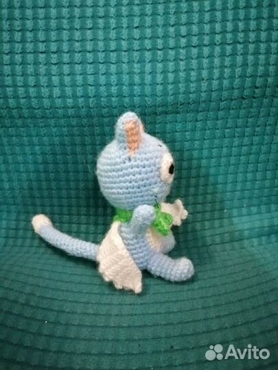 Вязаный кот Хеппи из 