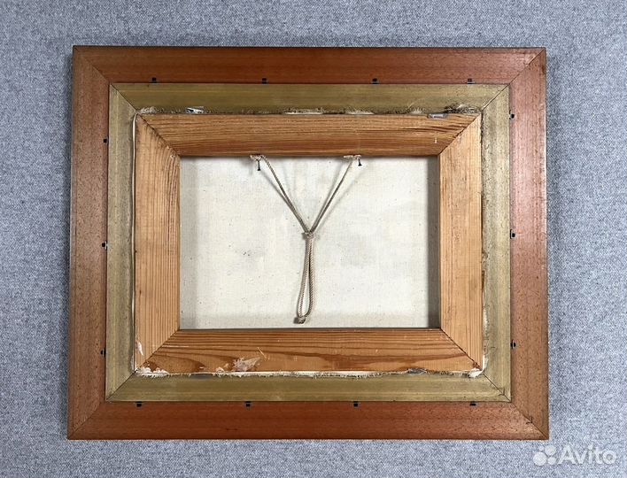 Картина холст масло багет художник В. Шакуров