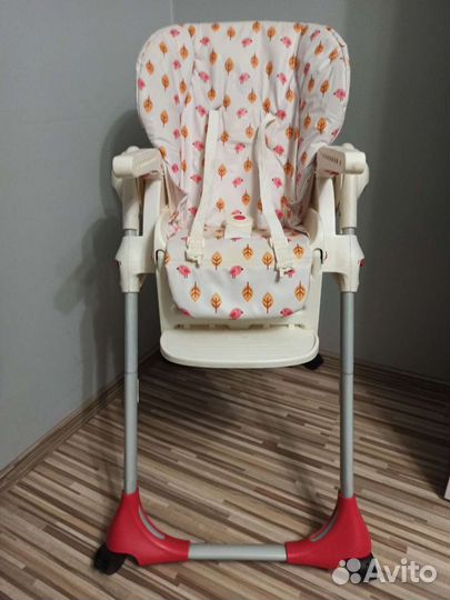 Детский стул для кормления chicco polly