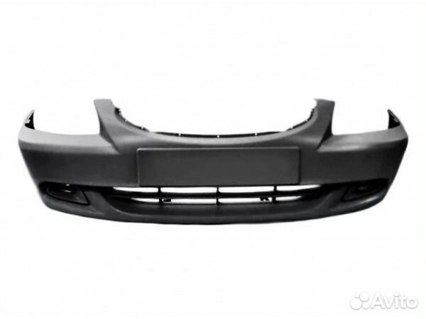 Бампер передний Хендай Акцент неокрашенный