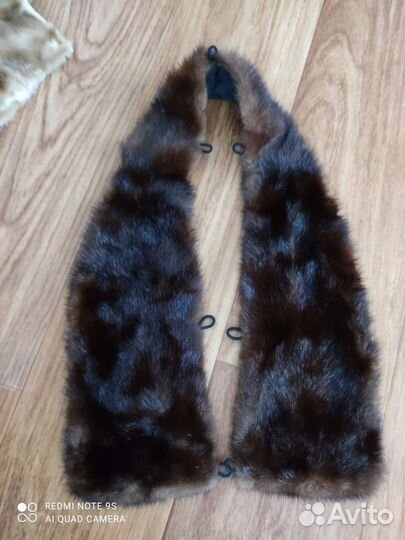 Меховой воротник норка