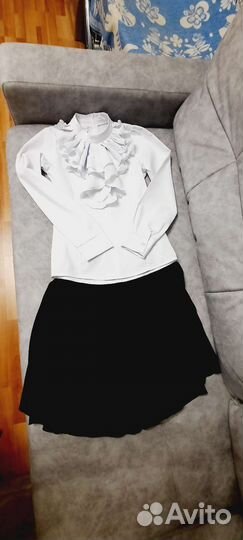 Красивая школьная блузка