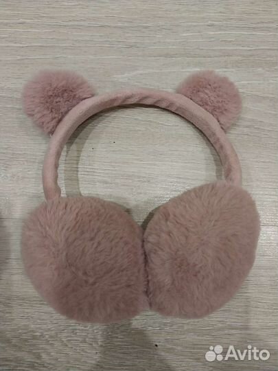 Меховые наушники