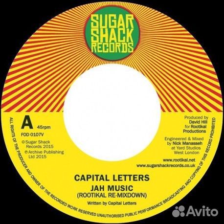 7 винил Reggae Dub Dancehall