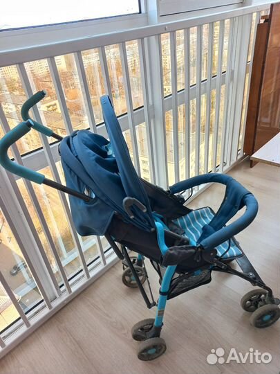 Прогулочная коляска трость бу