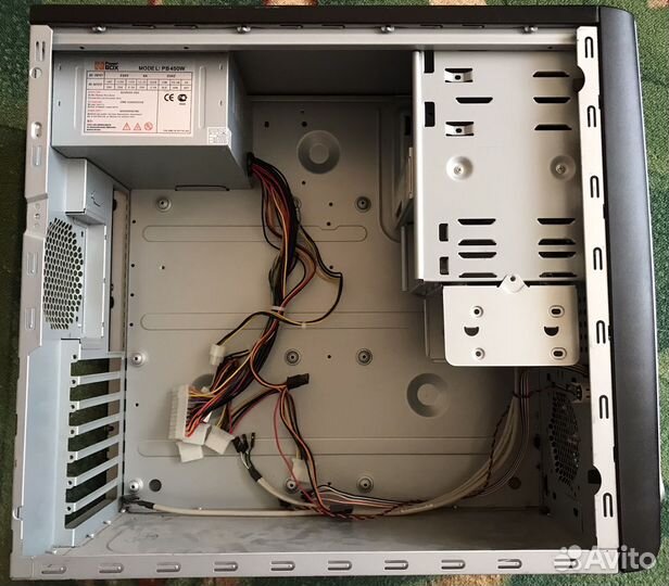 Корпус для пк с блоком питания 450w и DVD