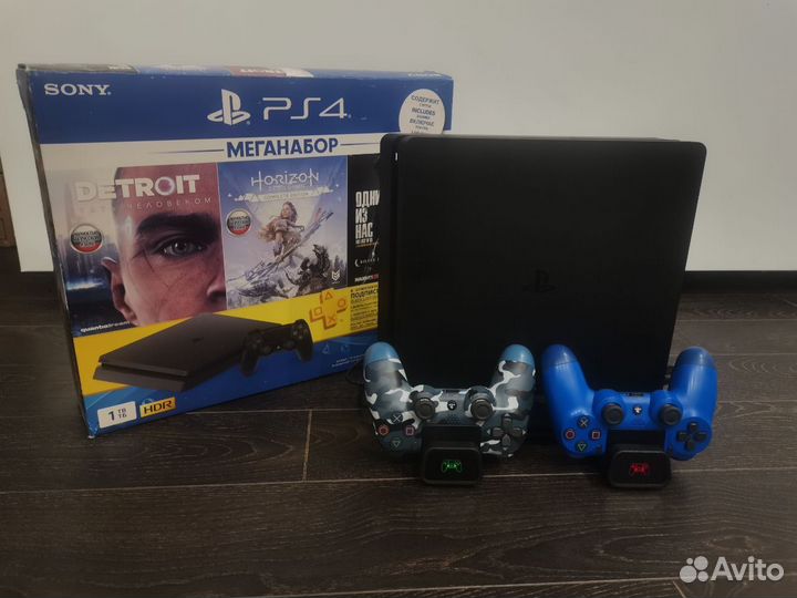 Sony PS 4 / 2 Геймпада / Игры / Гарантия