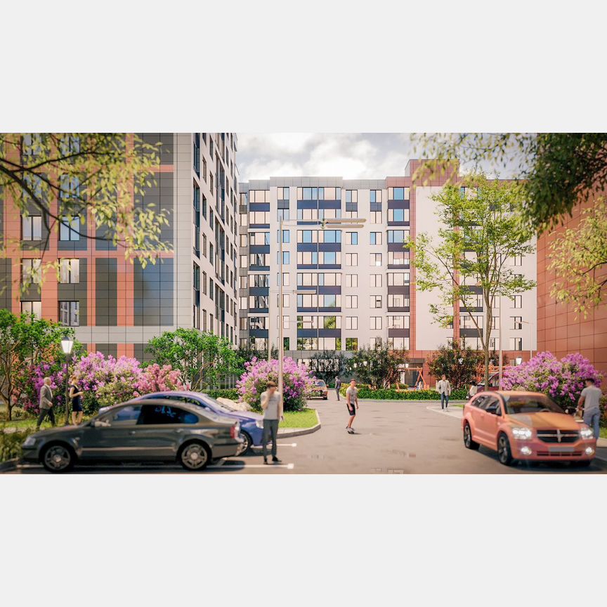 Квартира-студия, 21,2 м², 8/9 эт.