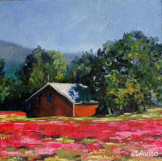 Картина маслом пейзаж