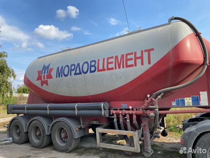 Полуприцеп цементовоз Feldbinder 34.3, 2008