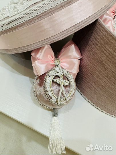 Елочные игрушки ручной работы