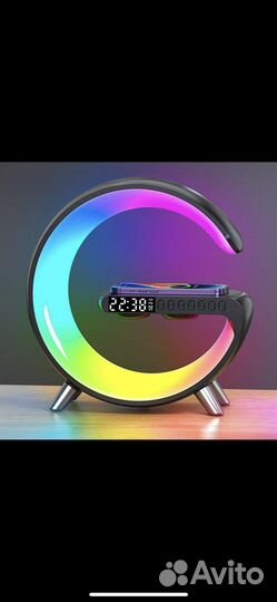 Умный ночник лампа с Беспроводной зарядкой