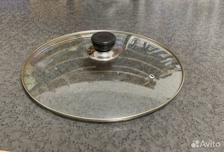 Крышки стеклянные с клапаном
