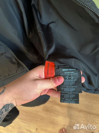 Heron preston пуховик