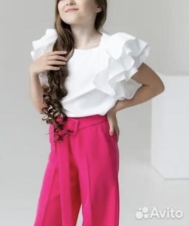 Блузка белая школьная Modish.brand