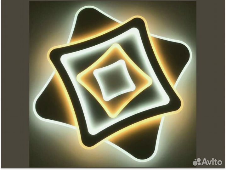 Люстра светодиодная, на 20кв\м