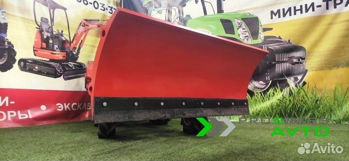 Передненавесной поворотный отвал