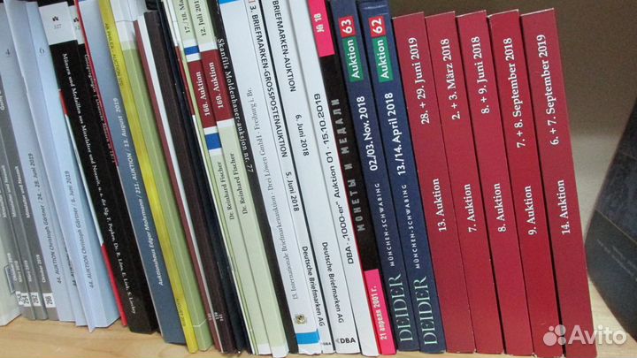 Каталоги и книги монет,медалей,марок,банкнот
